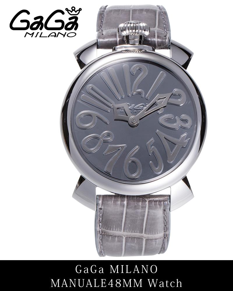 ガガミラノ コピー GaGa MILANO 時計 ユニセックス グレー 2016 SS MANUALE40MM 5220.MIR.01